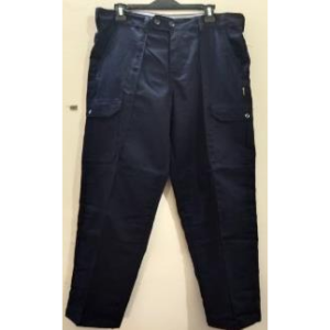 Men’s long pant with pocket at front & contrast fabrics