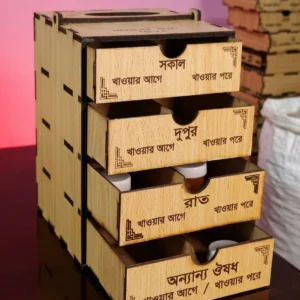 Medicine Storage Box 4 Layer