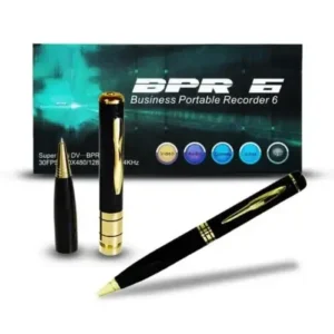 BPR 6 Business Portable Recorder Spy Pen Camera