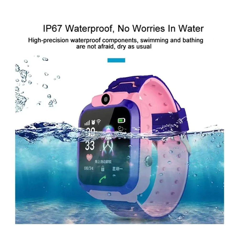 Cross-Border Q12 Smart Children's Watch with Gps, Waterproof, and Phone Features, Can Insert Sim Card, Children's Phone Watch - Image 5