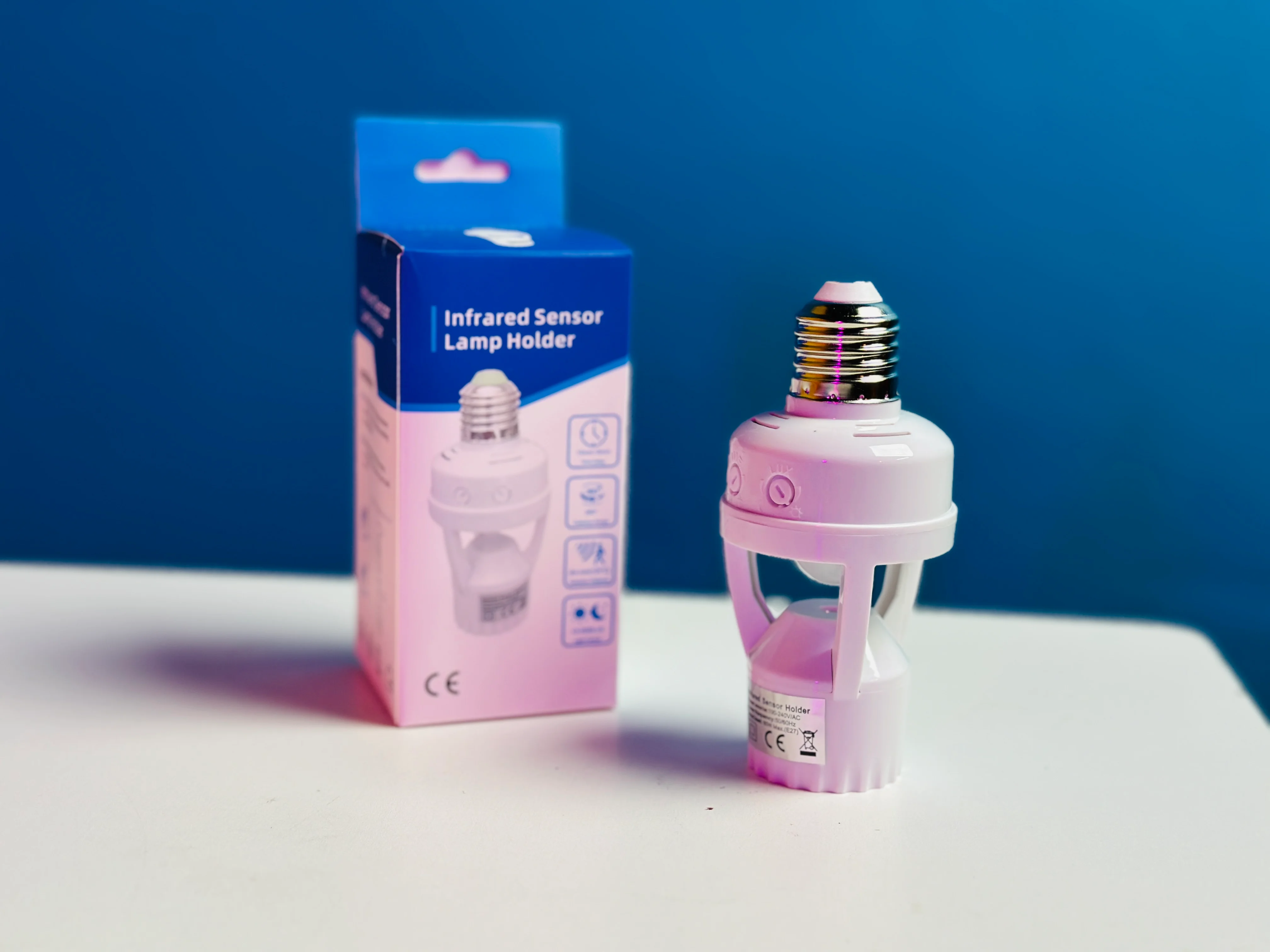 PIR Motion Sensor Bulb Holder