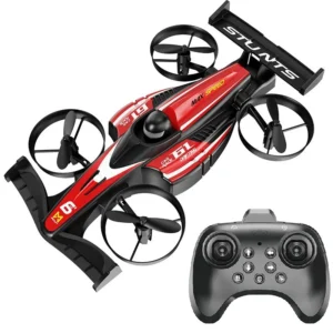2-in-1 Hybrid Drone & Racing Car With Remote Control (Dual Mode)