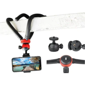 Octopus Tripod With Ball Head- Best For DSLR Or Smartphone Vlogging & Table Stand without mobile tripod