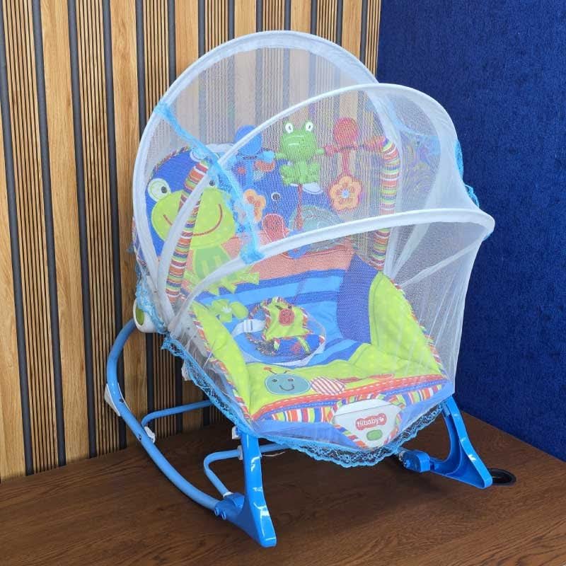 Ti Baby Toddler Rocking & Dining Chair with Mosquito Net - Image 5