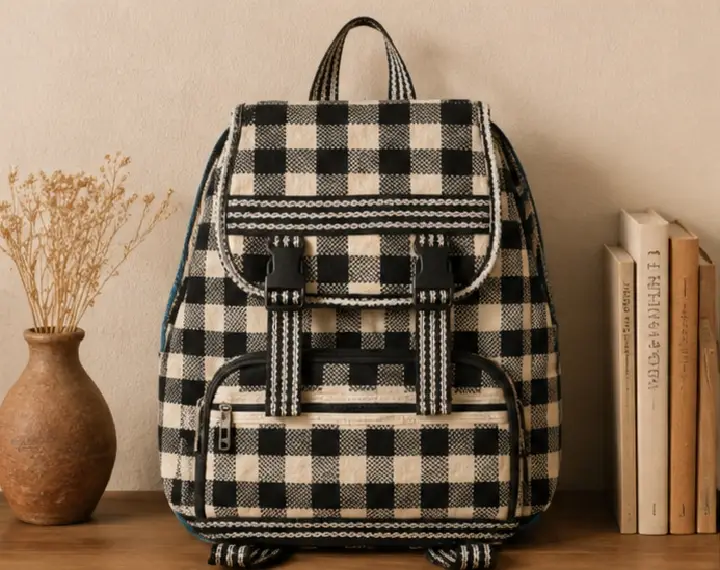 Jute School Backpack