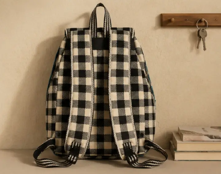 Jute School Backpack - Image 3