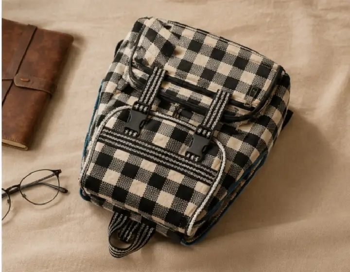 Jute School Backpack - Image 4