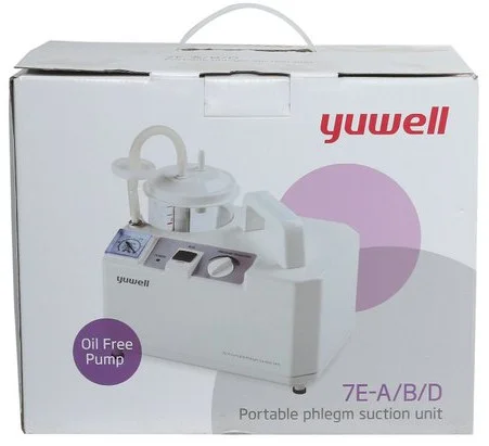 Yuwell 7E-A/B/D Portable Suction Machine — Medical Phlegm Removal Device - Image 2